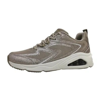 Image of Skechers Sport Tresair UNO Trainers, Women&#039;s, Size: 5.5, Taupe glitter Textile/synthetics