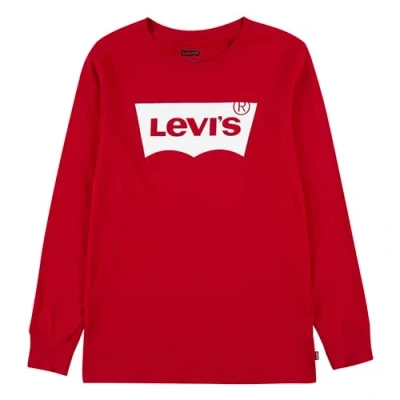 Image of Levi&#039;s Boys Long Sleeve Batwing Tee Boy, Red, 14 Years