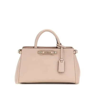 Image of GUESS Lefia Luxury Satchel Simply Taupe