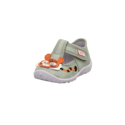 Image of Superfit Spotty Slippers for kids, Size: 4.5K/5K, Hellgrün Textile