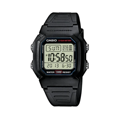 Image of Casio Digital watch, Men&#039;s, Size: One Size, Schwarz