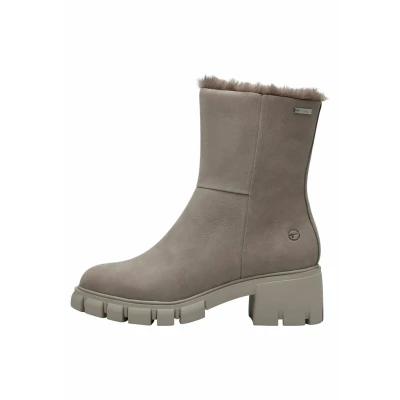 Image of Tamaris Winter boots, Women&#039;s, Size: 4, Taupe Leather