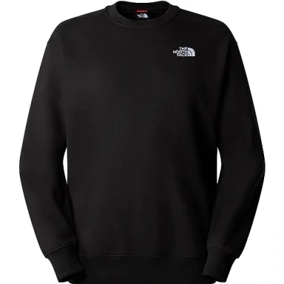 Image of The North Face Essential CREW Sweatshirt, Women&#039;s, Size: Large, Black