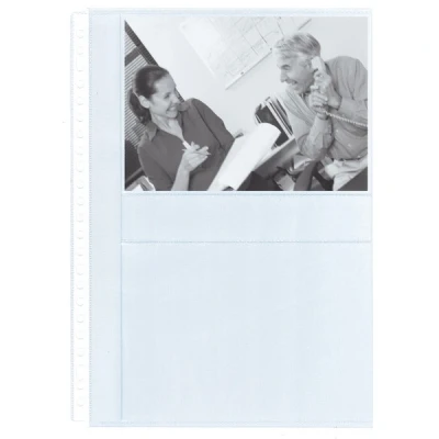 Image of Kangaro Photo Sleeves A4 PP 13 x 18 cm 120 micron 23r Pack of 10