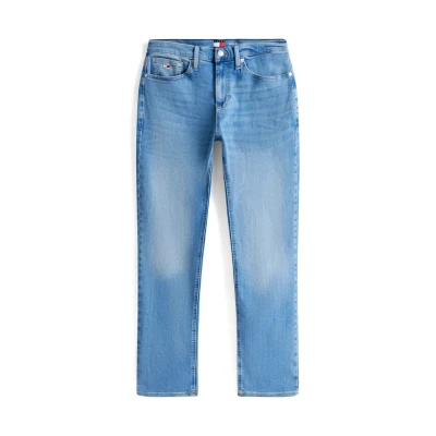 Image of Tommy Jeans Men&#039;s Straight, Denim (Denim Medium), 30W / 27L