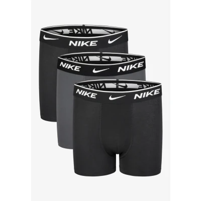 Image of Nike Sportswear Essential Brief 3 PACK Pants for kids, Size: 10 12y, Black/dark grey