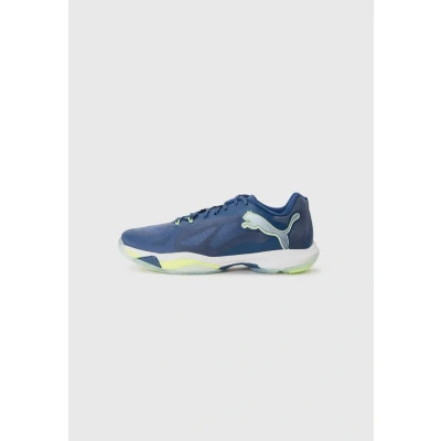 Image of Puma Vantage Nitro Handball shoes, Men&#039;s, Size: 8.5, Persian blue/fizzy light/white/light aqua shoes