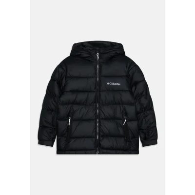 Image of Columbia PIKE LAKE Hooded Unisex Winter jacket for kids, Size: 10/12y, Black