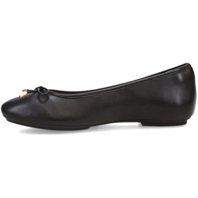 Image of Fitflop Women&#039;s Delicato Bow Soft Leather Ballet Flats, Black, 9 UK