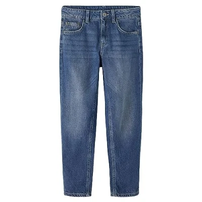 Image of Name it Nkmben Tapered Straight leg jeans for kids, Size: 13y, Dark blue denim
