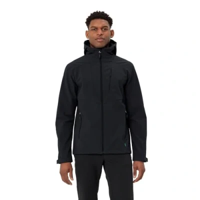 Image of VAUDE Men&#039;s Cyclone Hooded Jacket, black, S