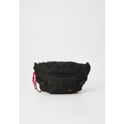 Image of Alpha Industries Combat Waistbag Unisex Bum bag, Size: One Size, Black