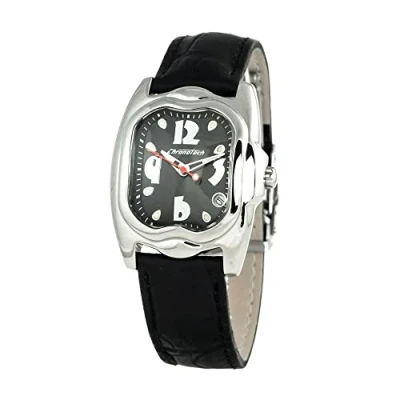 Image of Chronotech Womens Analogue Quartz Watch with Leather Strap CT7274L 05N,