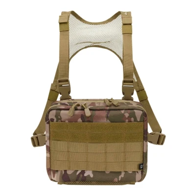 Image of Brandit Unisex Chest PACK Across body bag, Size: One Size, Tactical camo
