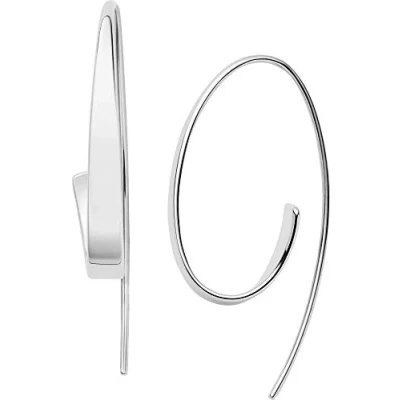 Image of Skagen Kariana Earrings silvercoloured, Women&#039;s, Size: ONE, Silver/coloured