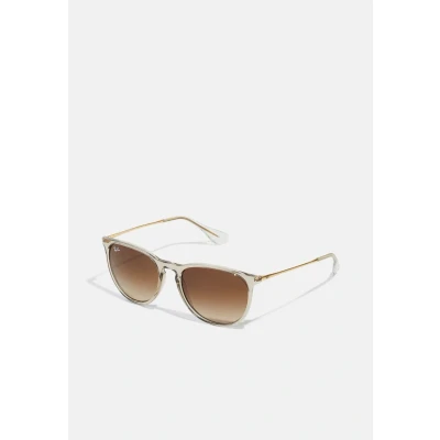 Image of Ray Ban Erika Unisex Sunglasses, Size: 54, Transparent light brown