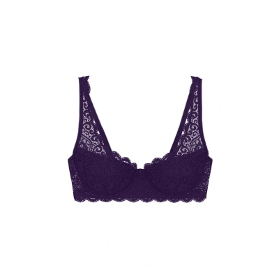 Image of Triumph Women&#039;s Amourette WHP Bra, Royal Purple, 38A