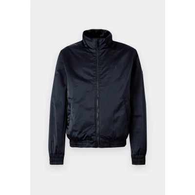 Image of Blue Polyester Men Jacket