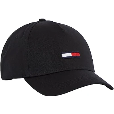 Image of Tommy Jeans FLAG Cap, Size: One Size, Black