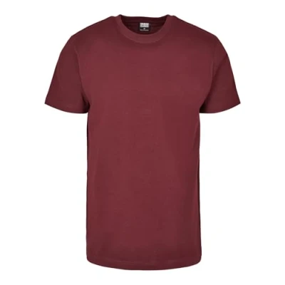 Image of Urban Classics Basic TEE Tshirt, Men&#039;s, Size: Medium, Redwine