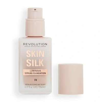 Image of Revolution Skin Silk Serum Foundation 23ml (Various Shades) F4