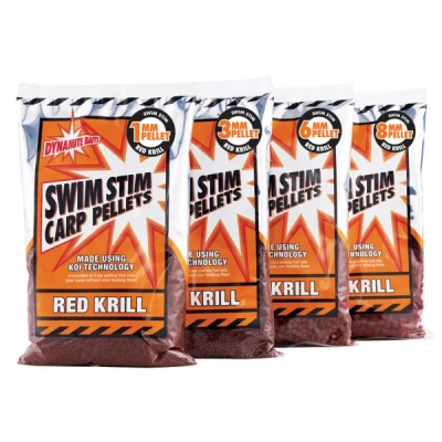 Image of Dynamite Swim Stim pellets 3mm &#039;Krill&#039; (900g) Fishing