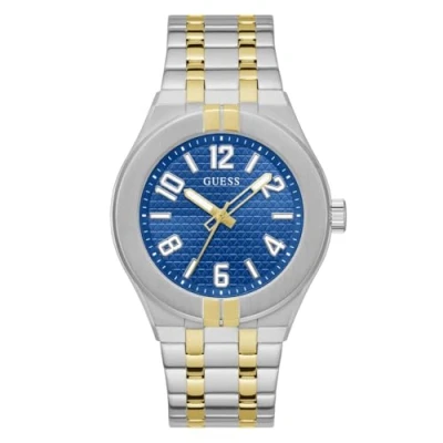 Image of Guess Escape Watch silvercoloured, Men&#039;s, Size: One Size, Silver coloured