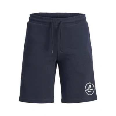 Image of JACK &amp; JONES Jpstswift AUT Sn Jnr Boys&#039; Sweat Shorts, darkblue, 128