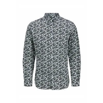 Image of Jack &amp; Jones Premium Shirt, Men&#039;s, Size: Large, Night sky