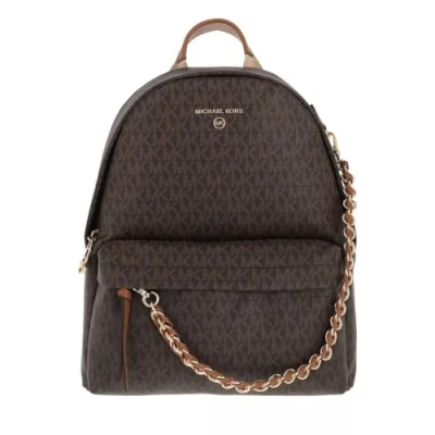 Image of MICHAEL KORS(マイケルコース) Women&#039;s Md Backpack, One Size, Brn/Acorn, 29,21 x 21,59 13,34