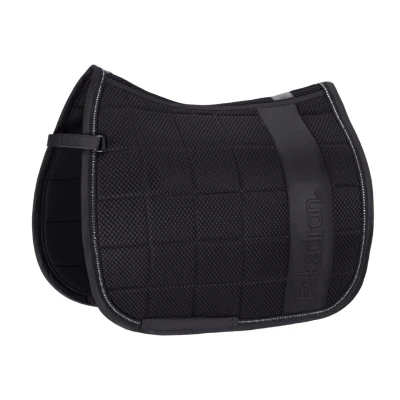 Image of Eskadron SS&#039;23 Reflexx dark grey Big Square Mesh Crystal saddlepad