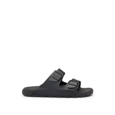 Image of BOSS Surfley_dmpr_n Walking sandals, Men&#039;s, Size: 5, Black Synthetics