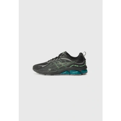 Image of Asics Sportstyle Gelquantum 180 VIII Unisex Trainers, Size: 8.5, Black/diva pink Textile/synthetics