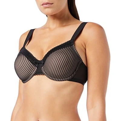 Image of Triumph Beautyfull IDOL Underwired bra, Women&#039;s, Size: 32DD, Black