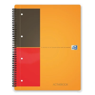 Image of All international notebooks and pads use high white 80 paper have a framed 6mm ruling with space for meeting/subject titles actions