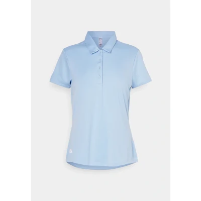 Image of adidas Golf Performance Polo shirt, Women&#039;s, Size: XS, Clear sky