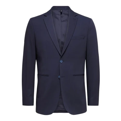 Image of Selected Homme blazer jacket, Men&#039;s, Size: 36R, Navy