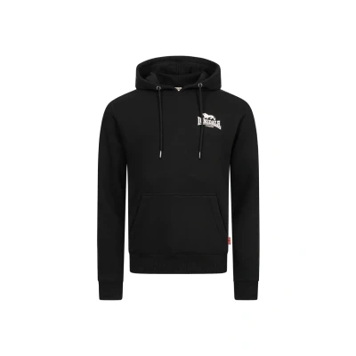 Image of Lonsdale Schmale Passform Claughton Hoodie, Men&#039;s, Size: XXL, Black
