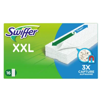 Image of Swiffer Dusting Cloths, Microfiber, Blue, XXL