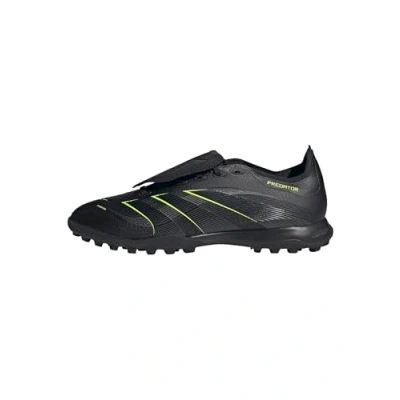 Image of adidas Performance Predator League FT TF Astro turf trainers, Men&#039;s, Size: 6, Core black/carbon/lucid lemon shoes