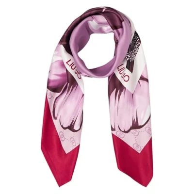 Image of LIU JO Foulard MAXI Flower Foulard, Women&#039;s, Size: One Size, Sangria