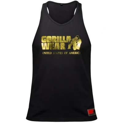 Image of Gorilla Wear Classic Top goldcoloured, Men&#039;s, Size: XXL, Gold/coloured