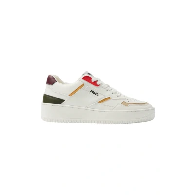Image of MoEa GEN1 ALL IN Trainers, Size: 5, White red green purple yellow beige Textile