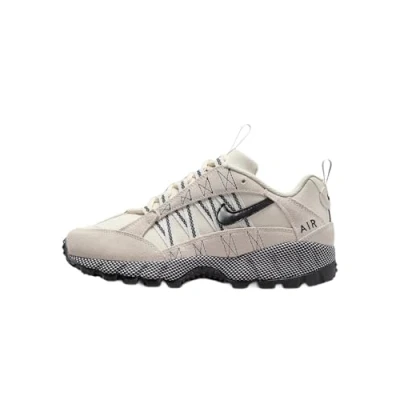 Image of Nike Sportswear AIR Humara Trainers, Women&#039;s, Size: 3, Pale ivory/black/coconut milk/sail/white Leather and textile