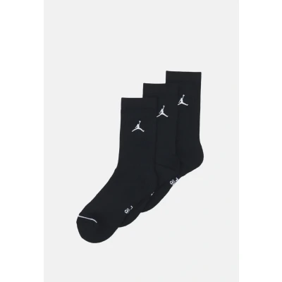 Image of Jordan Everyday CREW 3 PACK Unisex Sports socks, Size: 2 5, Black/white