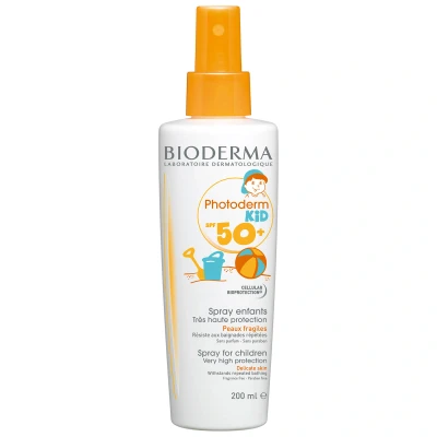 Image of Bioderma Photoderm Sunscreen Children and Baby Skin SPF50+ 200ml