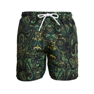 Image of Urban Classics Swimming shorts, Men&#039;s, Size: XL, Darkgreen