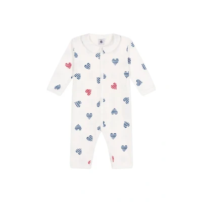 Image of Petit Bateau Baby Sleep Well Without feet, White/Multicolor, 18 Months