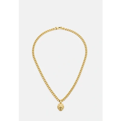 Image of Guess Chain LION Unisex Necklace Yellow goldcoloured, Size: One Size, gold coloured