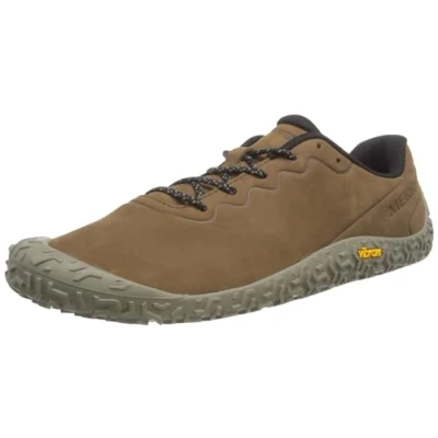 Image of Merrell Vapor Glove Road running shoes, Men&#039;s, Size: 11.5, Earth Nubuck